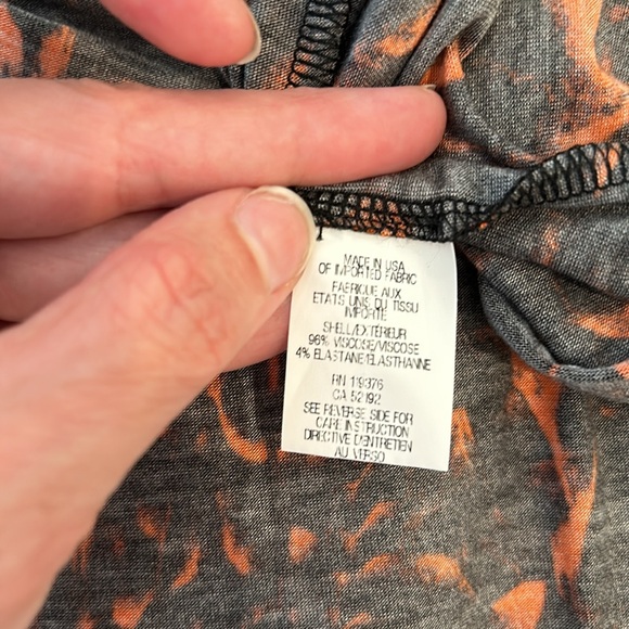 Helmut Lang twist knot strata asymmetric skirt, slim fits a Med-Lg, so soft midi - Picture 9 of 12